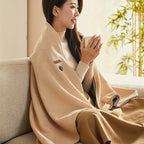 Manta eléctrica USB CozyWarm con 3 niveles de calor y tejido polar suave
