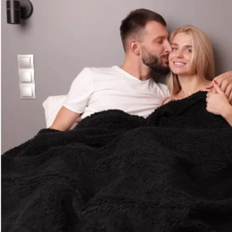 Manta impermeable de terciopelo suave