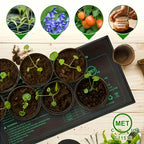 Manta térmica para semilleros con control de temperatura para germinación y crecimiento acelerados
