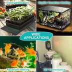 Manta térmica para semilleros con control de temperatura para germinación y crecimiento acelerados