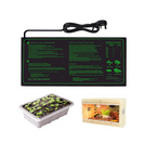 Manta térmica para semilleros con control de temperatura para germinación y crecimiento acelerados