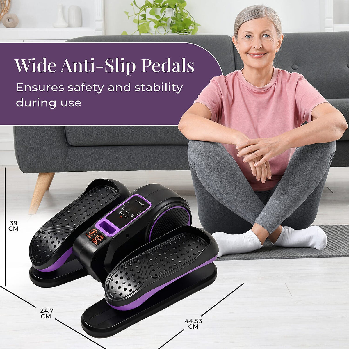 Haz que tus piernas vuelvan a sentirse fuertes y llenas de vida | Stepper eléctrico