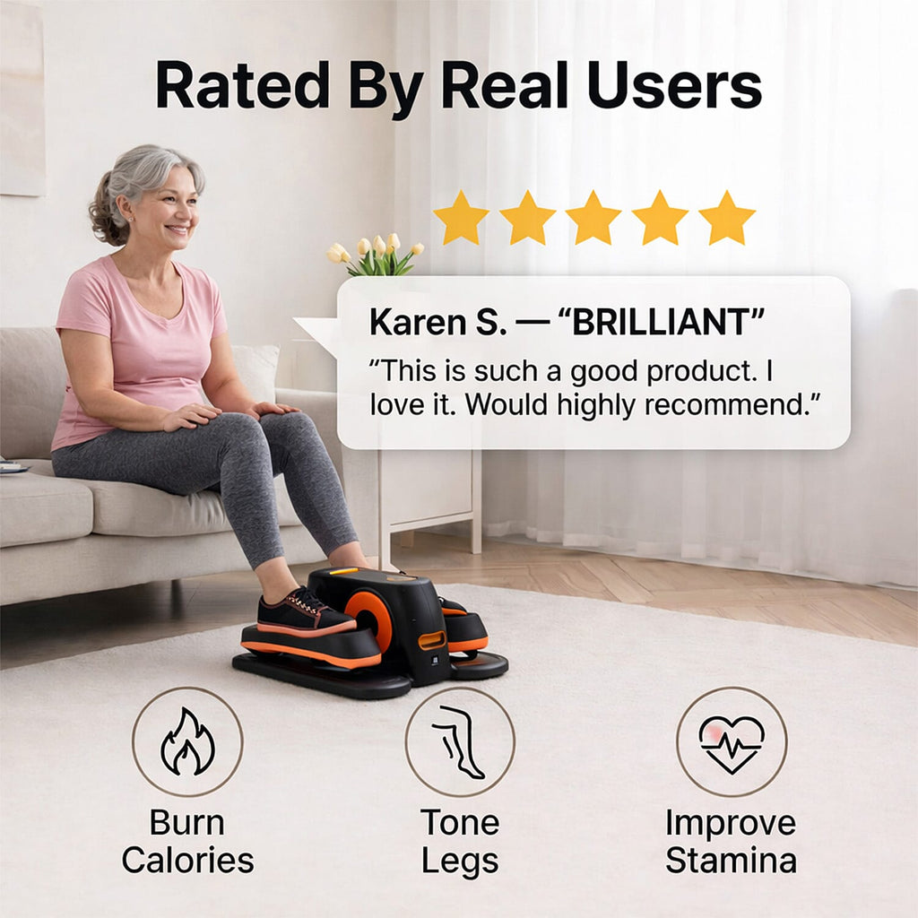 Haz que tus piernas vuelvan a sentirse fuertes y llenas de vida | Stepper eléctrico