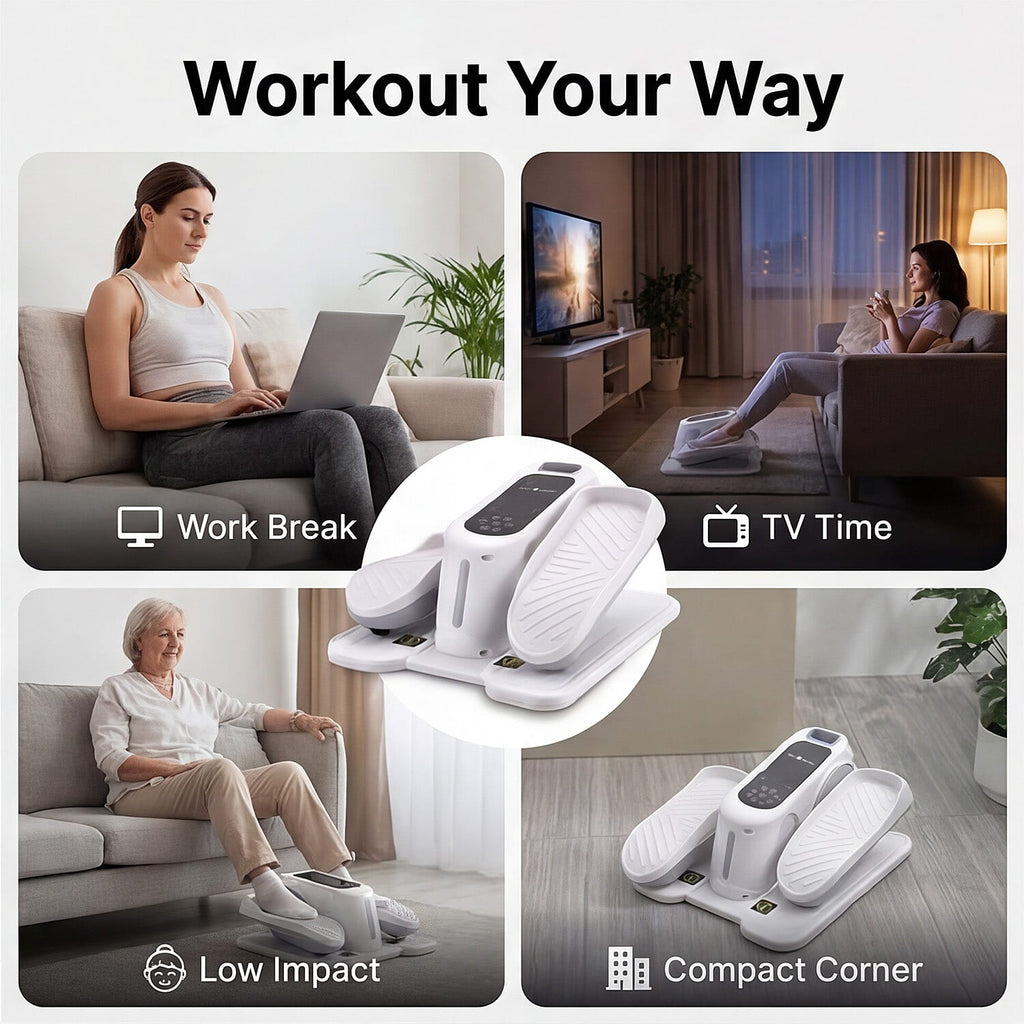 Haz que tus piernas vuelvan a sentirse fuertes y llenas de vida | Stepper eléctrico