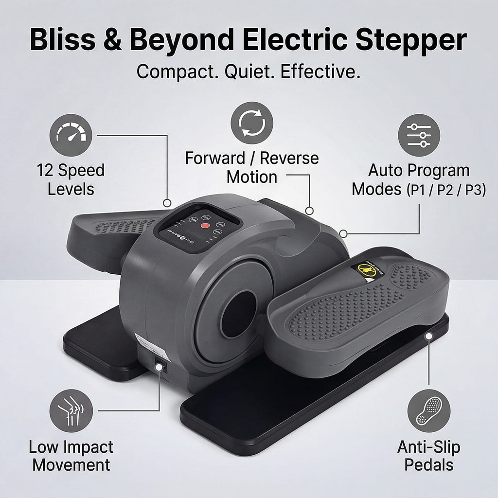 Haz que tus piernas vuelvan a sentirse fuertes y llenas de vida | Stepper eléctrico