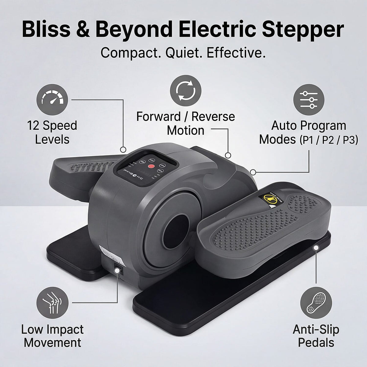 Haz que tus piernas vuelvan a sentirse fuertes y llenas de vida | Stepper eléctrico