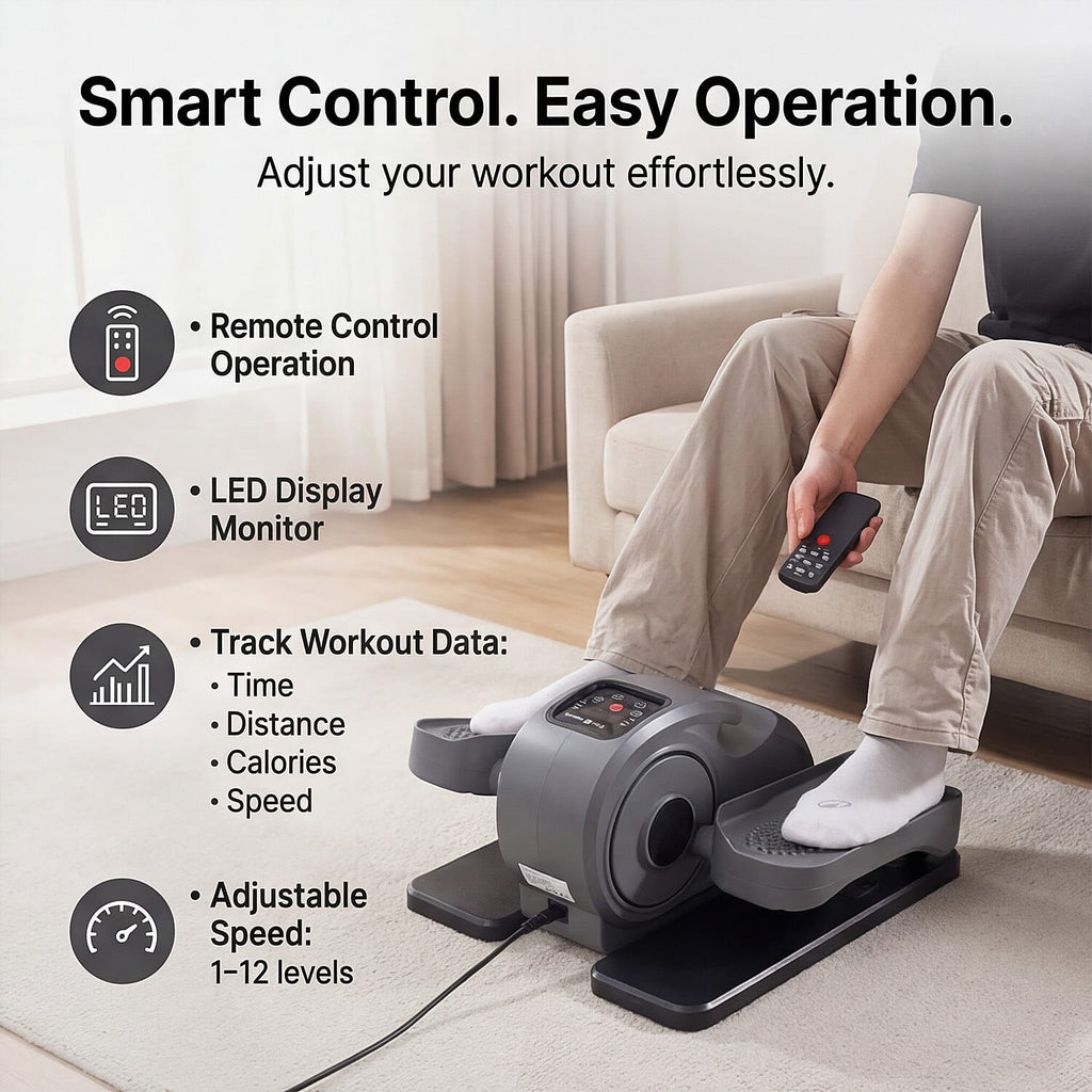 Haz que tus piernas vuelvan a sentirse fuertes y llenas de vida | Stepper eléctrico