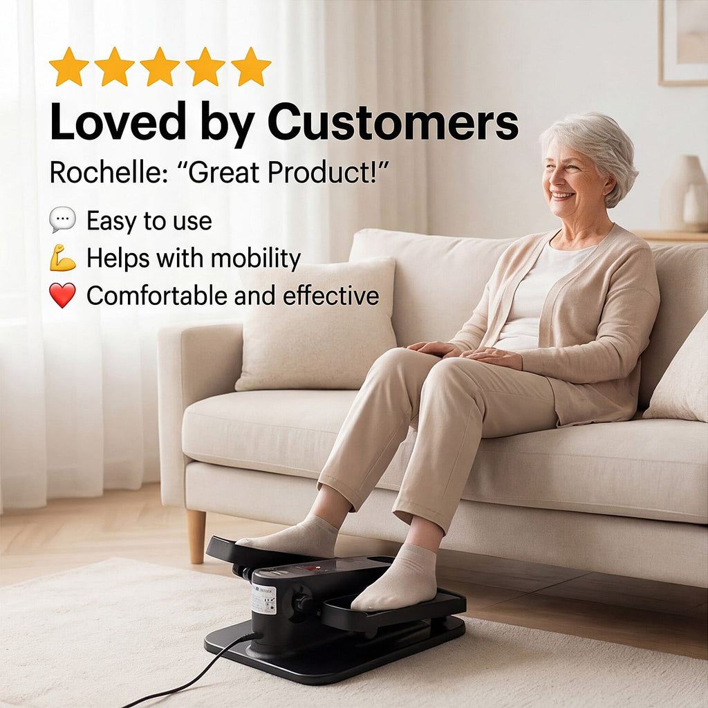 Haz que tus piernas vuelvan a sentirse fuertes y llenas de vida | Stepper eléctrico