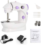 Máquina de coser eléctrica mini multifuncional