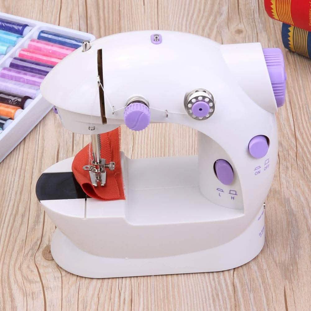 Máquina de coser eléctrica mini multifuncional