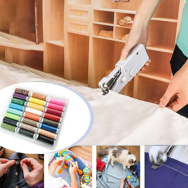 Máquina de coser portátil de mano