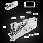 Máquina de coser portátil mini Ciaovie