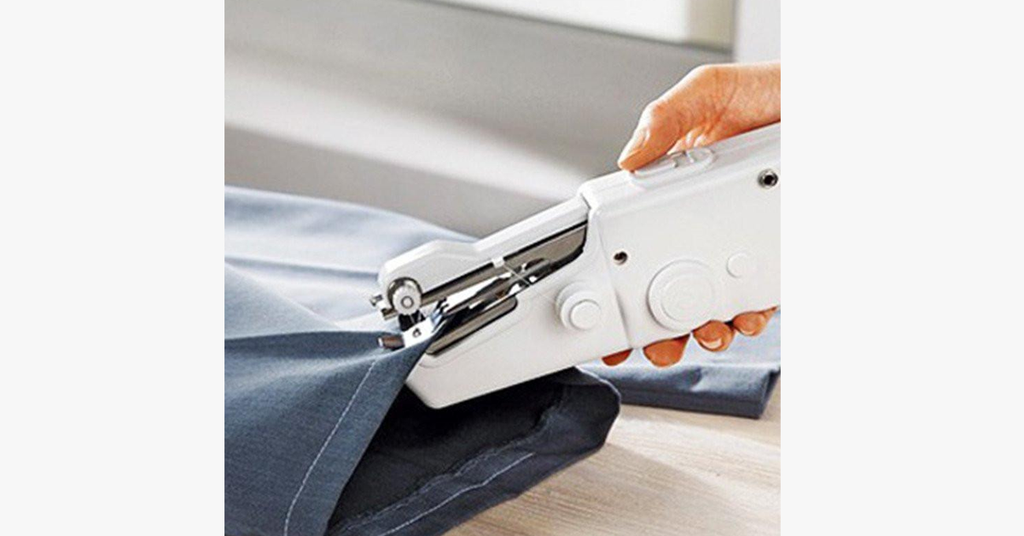 Máquina de coser portátil para puntadas rápidas y prácticas