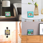 Marco digital de pixel art personalizable