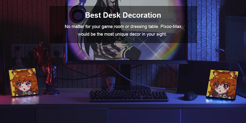 Marco digital de pixel art personalizable