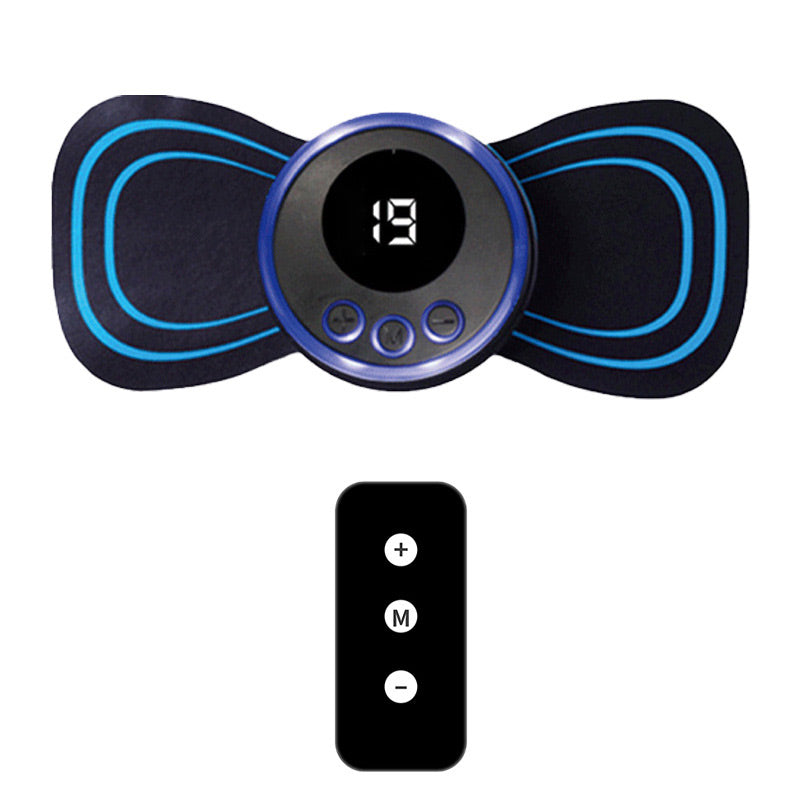 Masajeador portátil con 8 modos y pantalla LCD