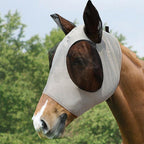 Máscara antimoscas de malla para caballos