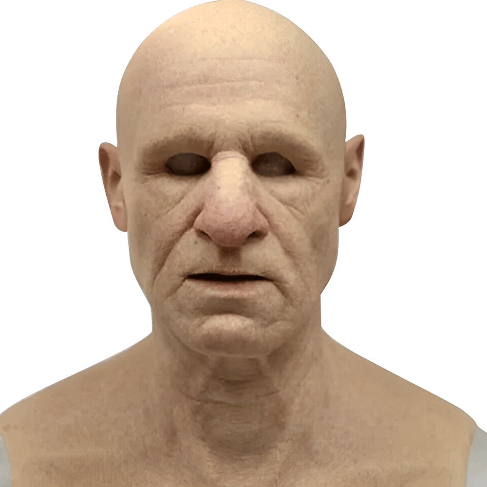 Máscara de cabeza completa de látex natural