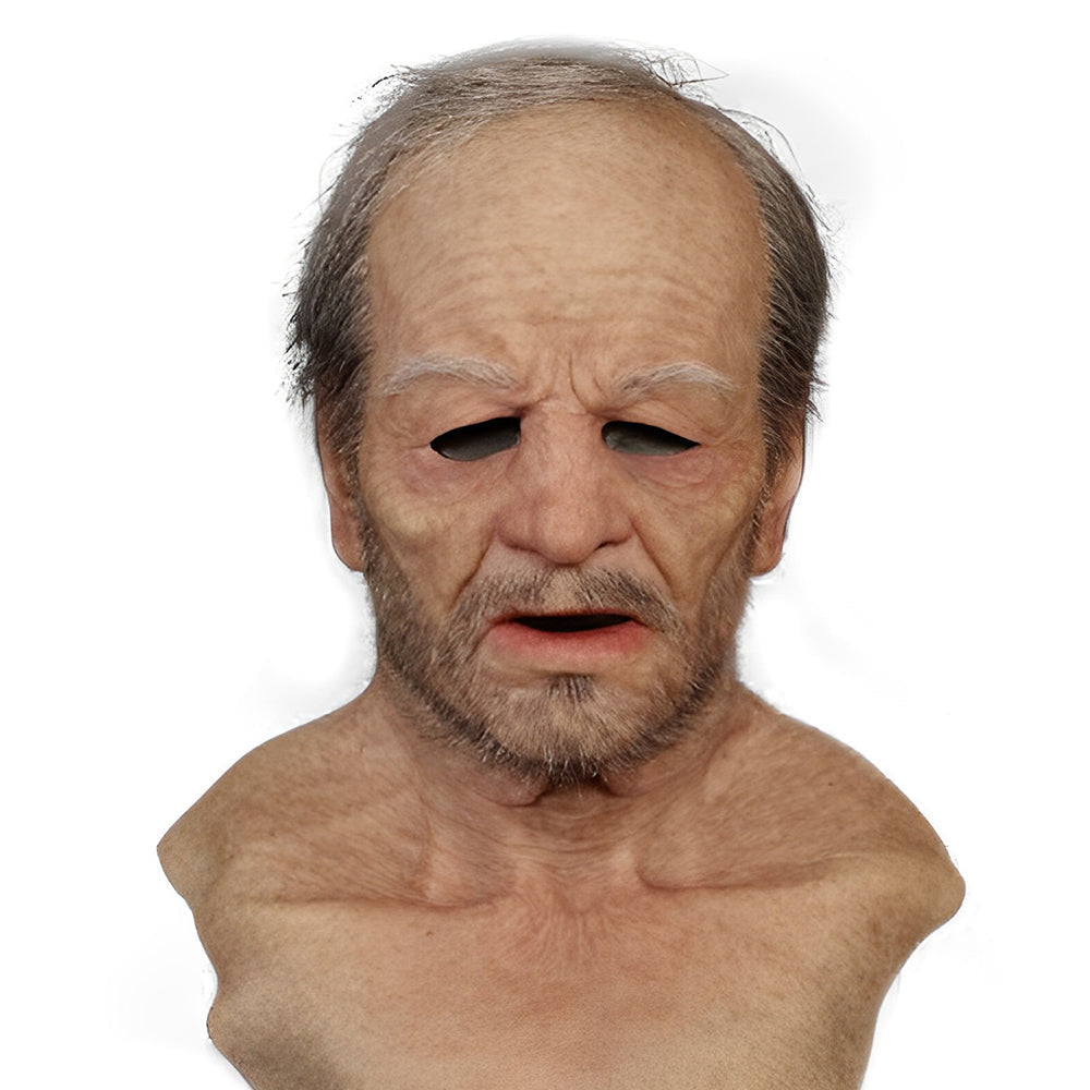 Máscara de cabeza completa de látex natural