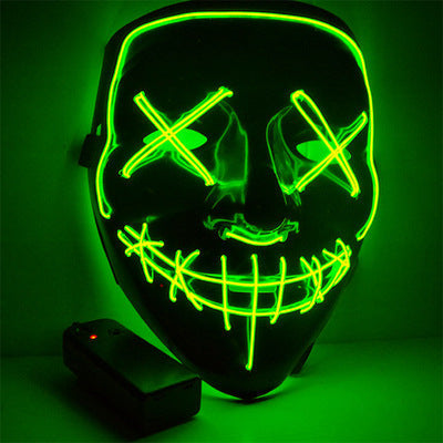 Máscara de Halloween terrorífica, máscara de demonio sonriente de látex para adultos, máscara espeluznante para fiestas 
