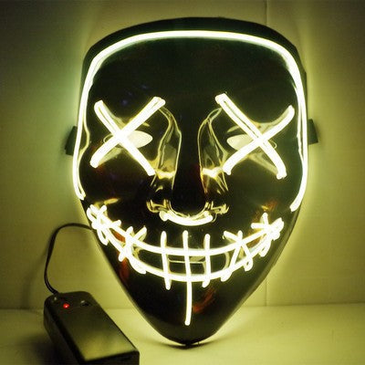 Máscara de Halloween terrorífica, máscara de demonio sonriente de látex para adultos, máscara espeluznante para fiestas 