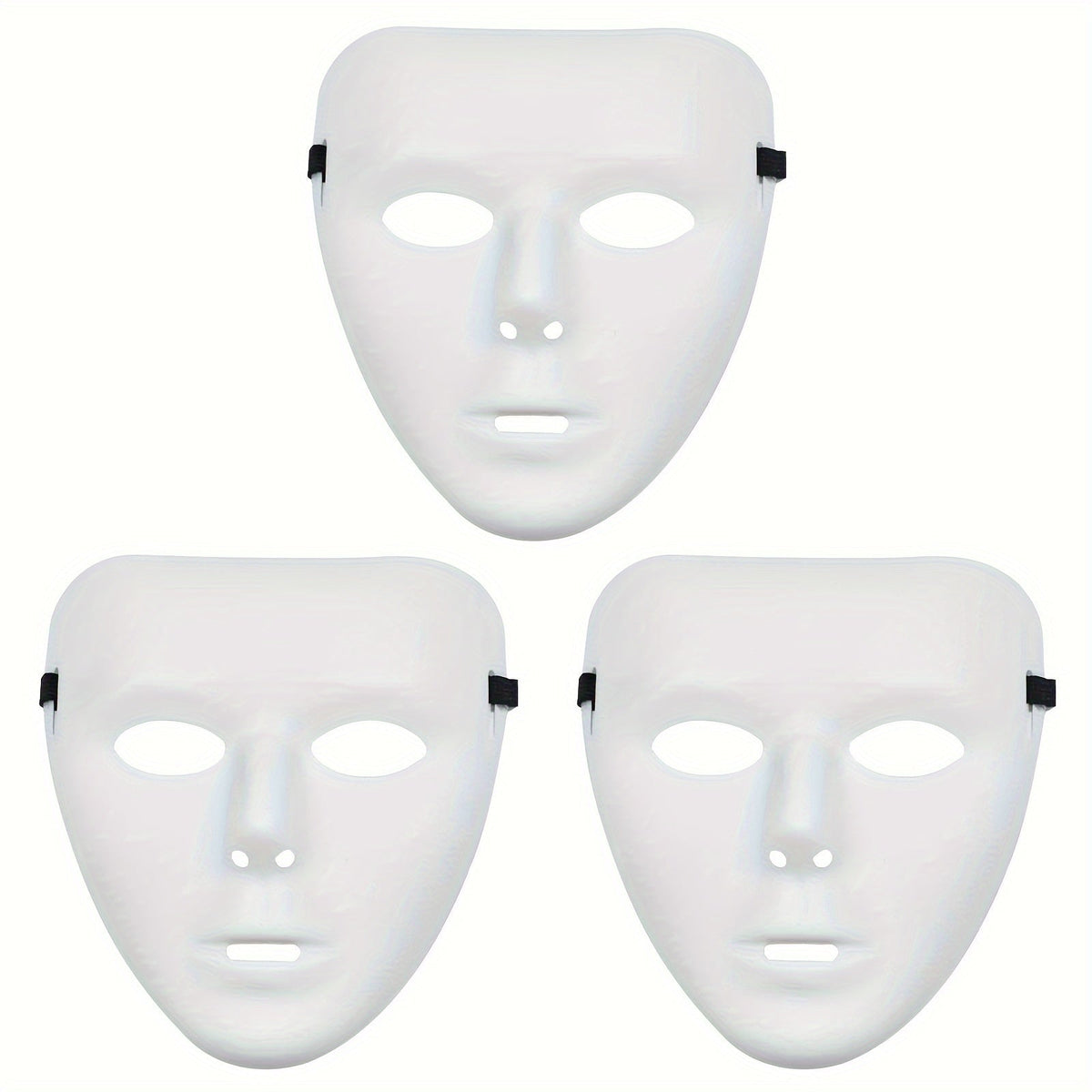 Máscara de plástico Anonymous para hombre — Disfraz completo de Halloween