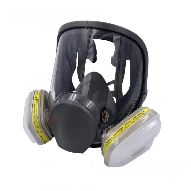 Máscara respiratoria de cara completa con protección antivaho
