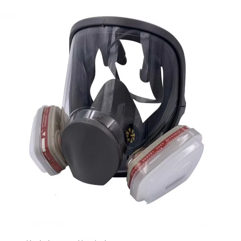 Máscara respiratoria de cara completa con protección antivaho