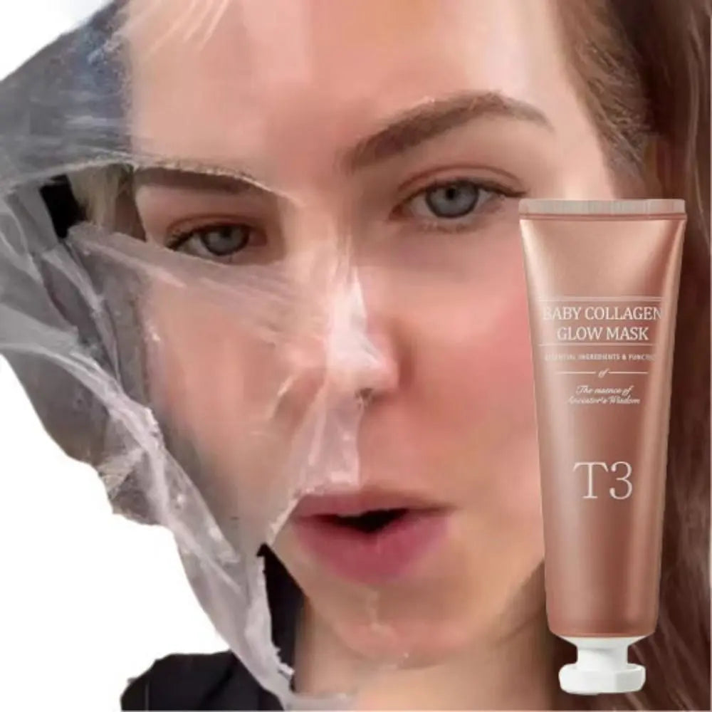 Mascarilla coreana de colágeno Glass Skin efecto luminoso