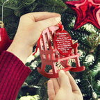 Mecedora decorativa navideña «Christmas in Heaven»