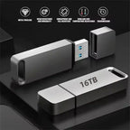 Memoria USB 3.2 de alta velocidad con carcasa metálica resistente al agua
