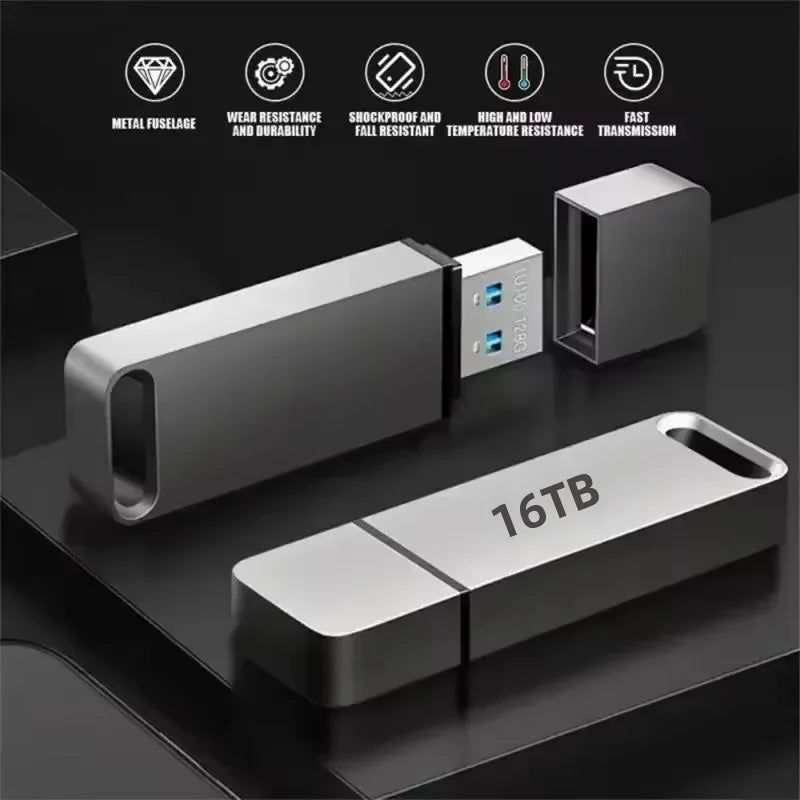Memoria USB 3.2 de alta velocidad resistente al agua y golpes