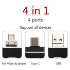 Memoria USB 4 en 1 de alta calidad