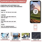 Memoria USB 4 en 1 para iPhone, Android y PC con transferencia rápida de archivos