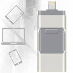 Memoria USB 4 en 1 para iPhone, Android y PC con transferencia rápida de archivos