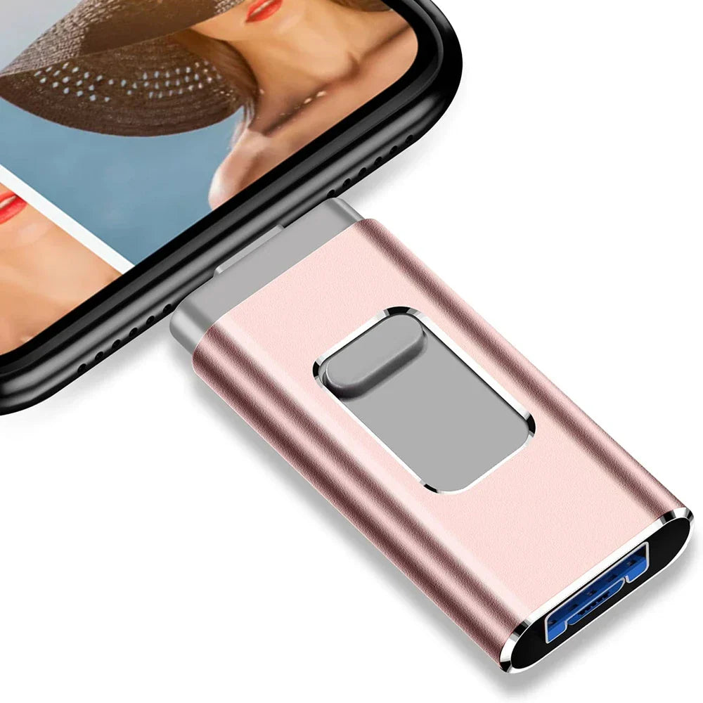 Memoria USB 4 en 1 multidispositivo