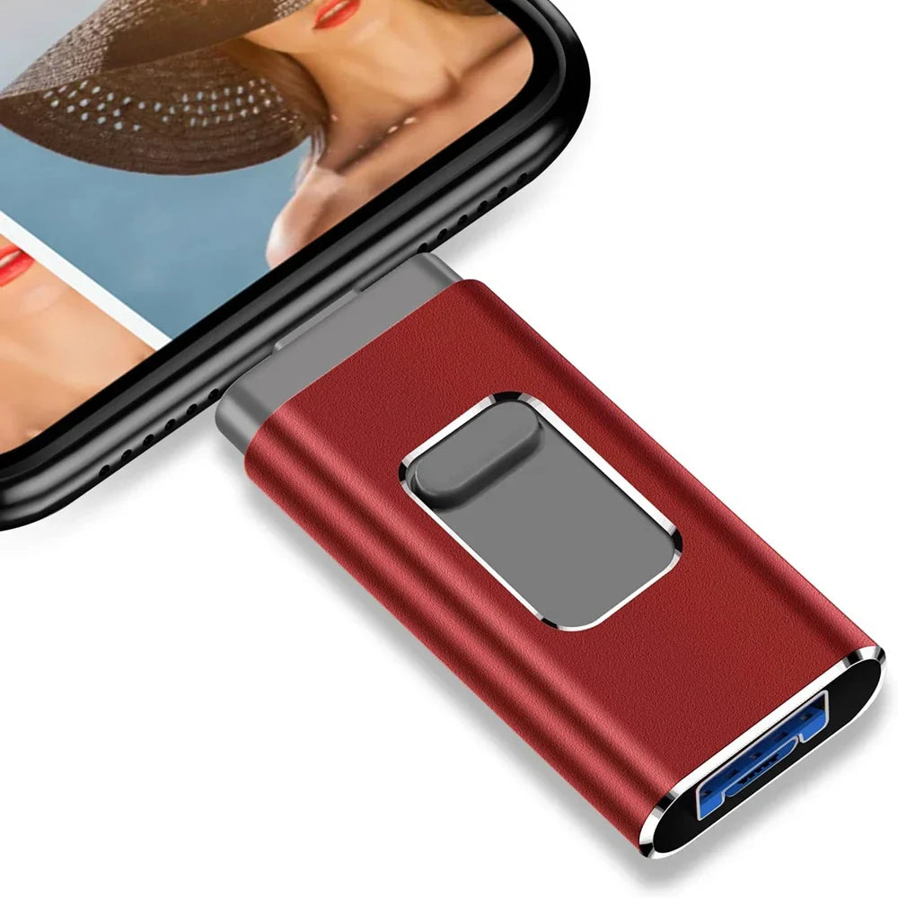 Memoria USB 4 en 1 multidispositivo