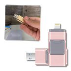 Memoria USB 4 en 1 multidispositivo