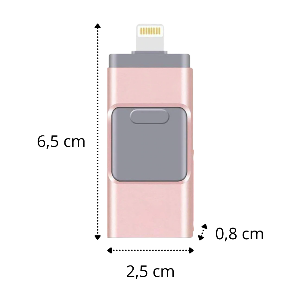Memoria USB 4 en 1 multidispositivo