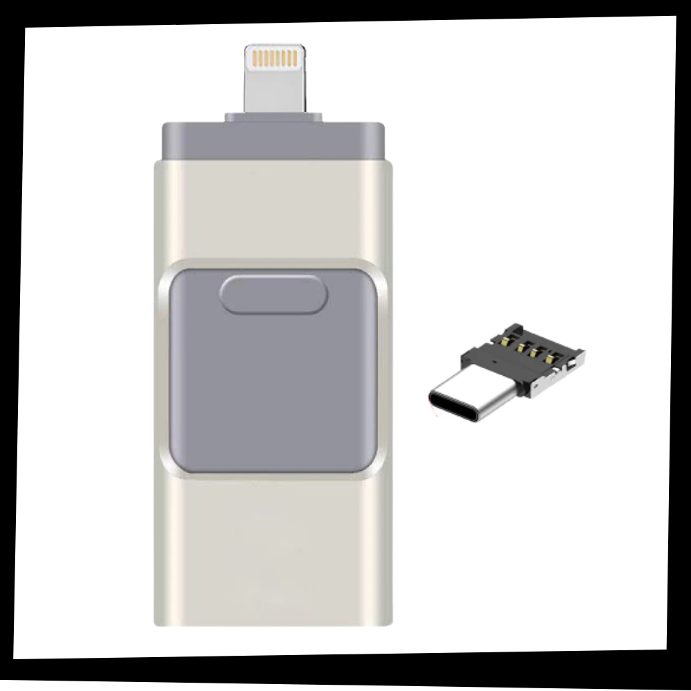 Memoria USB 4 en 1 multidispositivo