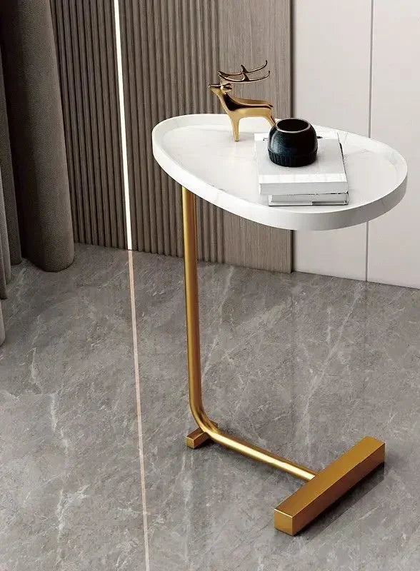 Mesa auxiliar moderna – Mesita compacta y elegante para salón o dormitorio