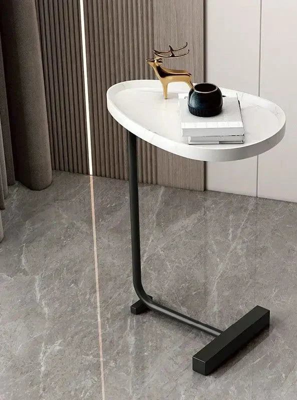 Mesa auxiliar moderna – Mesita compacta y elegante para salón o dormitorio