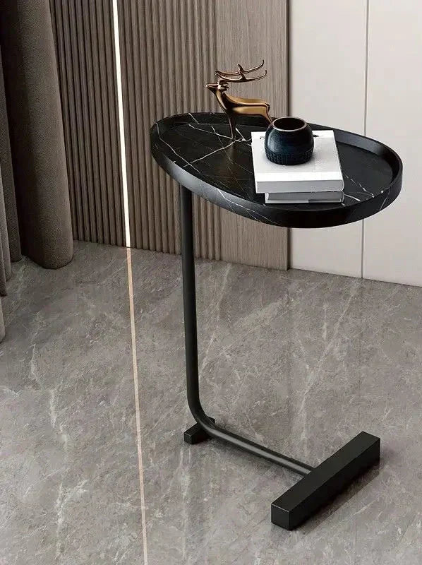 Mesa auxiliar moderna – Mesita compacta y elegante para salón o dormitorio
