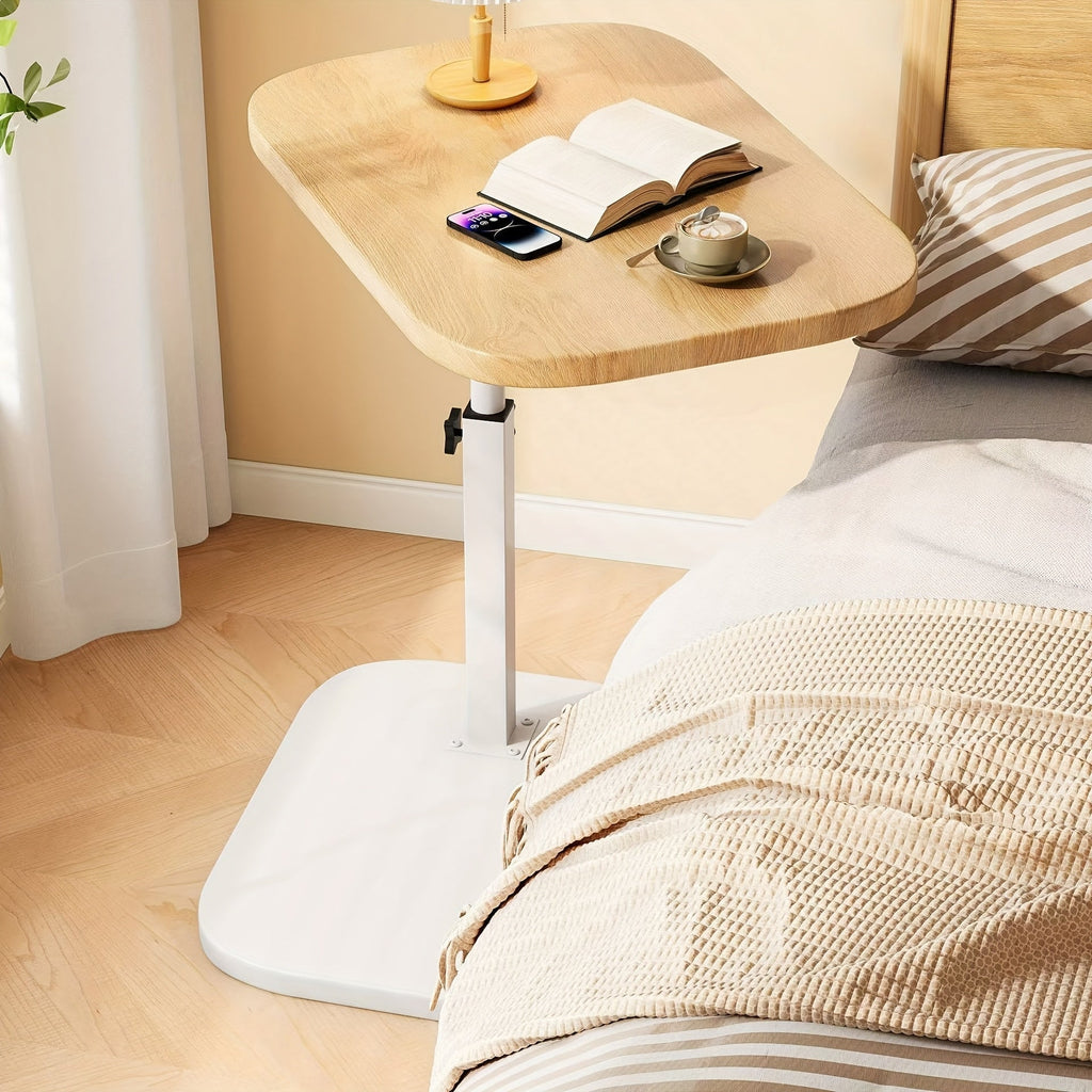 Mesa auxiliar regulable para cama o sofá, diseño moderno