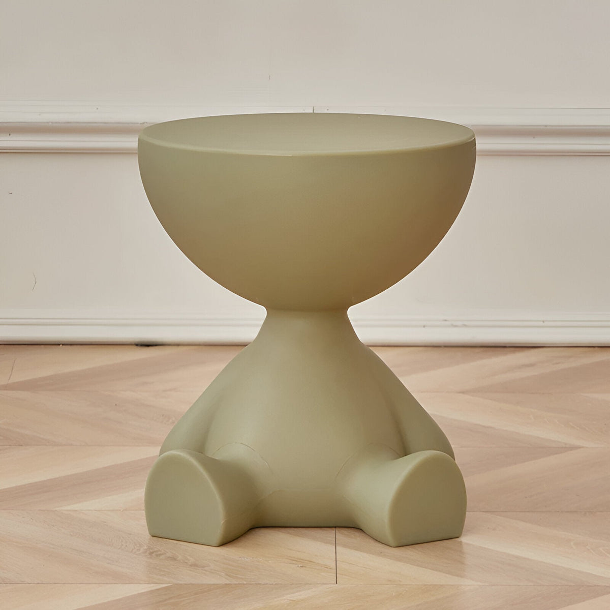 Mesa de centro redonda – Mesa auxiliar elegante para salón e interior