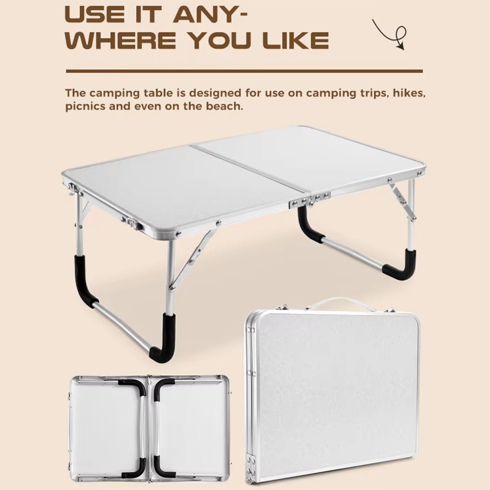 Mesa plegable compacta Trailfold para camping, balcón y exteriores