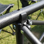 Mesa plegable de exterior con superficie resistente al calor y a los arañazos