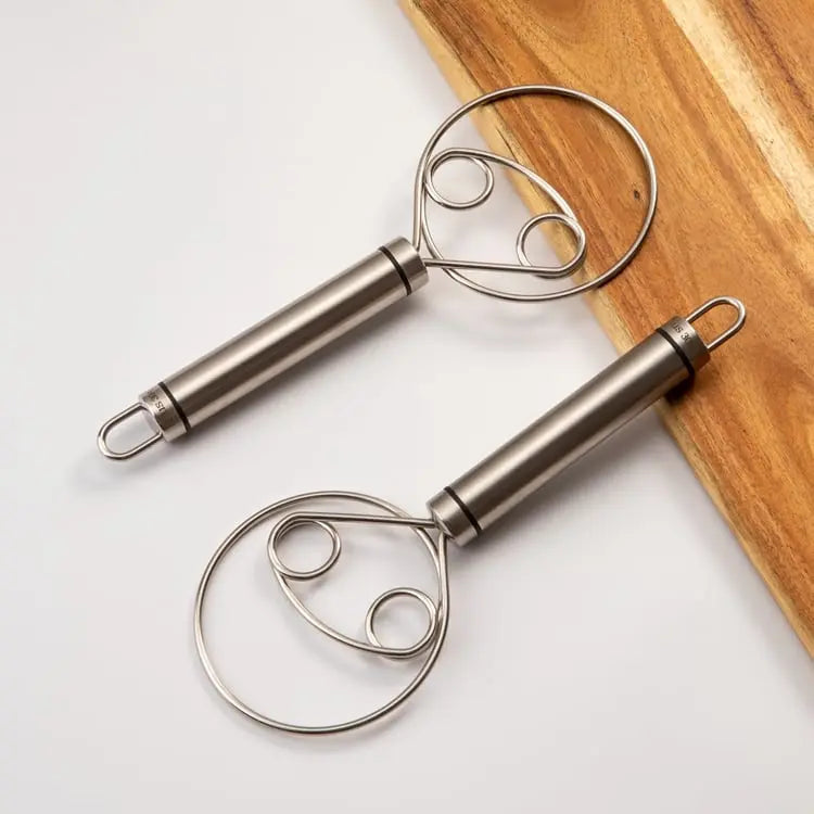 Mezclador de masa de acero inoxidable apto para alimentos – Simple y eficaz