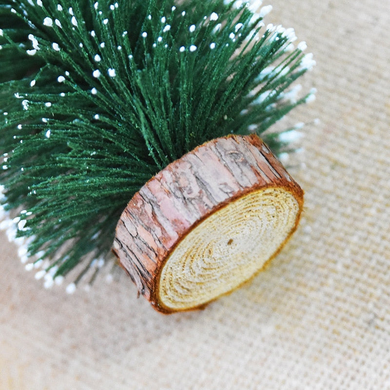 Mini árbol de pino decorativo Holiday Cheer