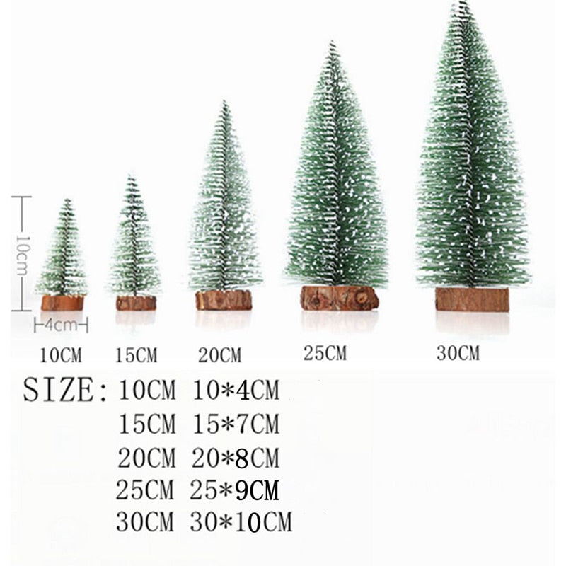 Mini árbol de pino decorativo Holiday Cheer